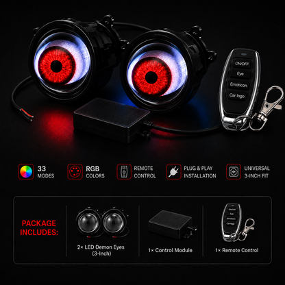 Neon Blink™- RGB Headlight Eyes