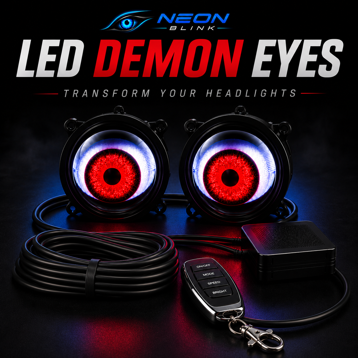 Neon Blink™- RGB Headlight Eyes